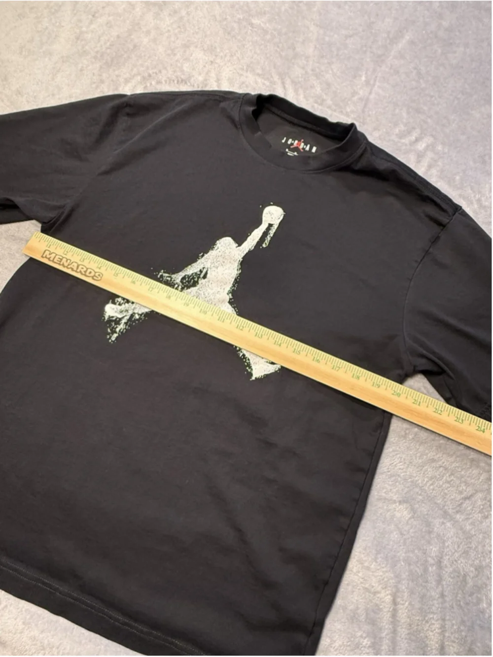 NIKE Men’s AIR JORDAN JUMPMAN BROOKLYN SHIRT BLACK Size Medium